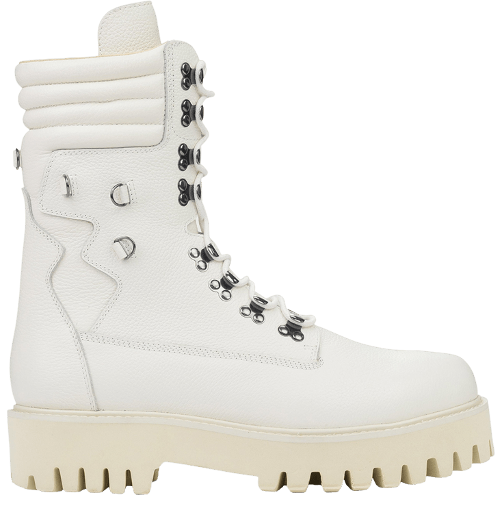 Who Decides War Field Boot Ivory