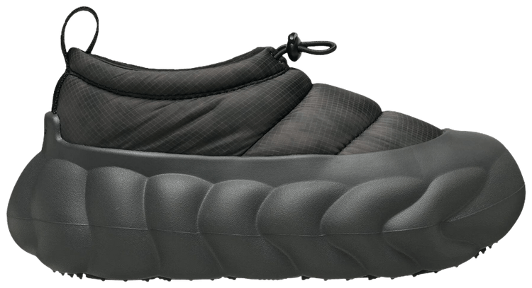 Crocs Overpuff Shorty Translucent Black