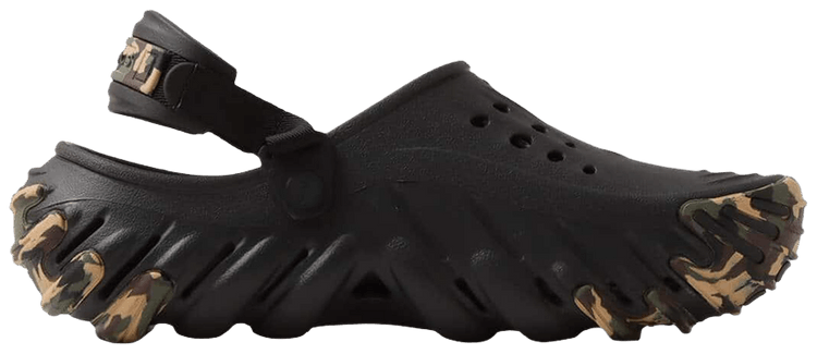 Crocs Echo RO Clog Camo   Black Multi Color