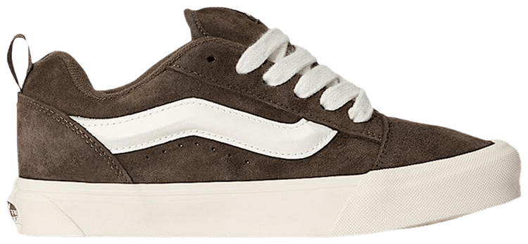 Vans Knu Skool Pig Suede   Coal Brown