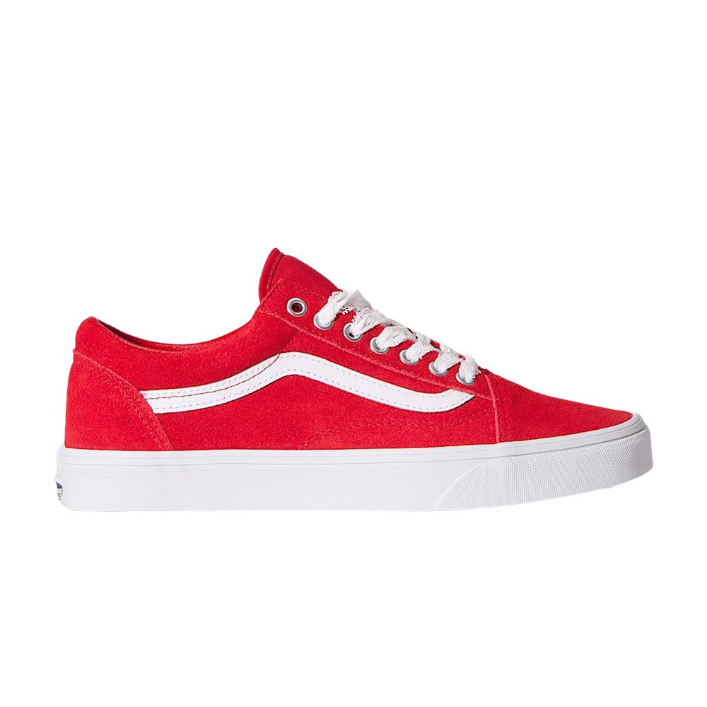 Pre-owned Vans Wmns Old Skool 'pop Lace - Racing Red' | Women's Size 10