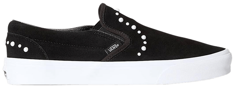 Vans Wmns Classic Slip On Pearls   Black
