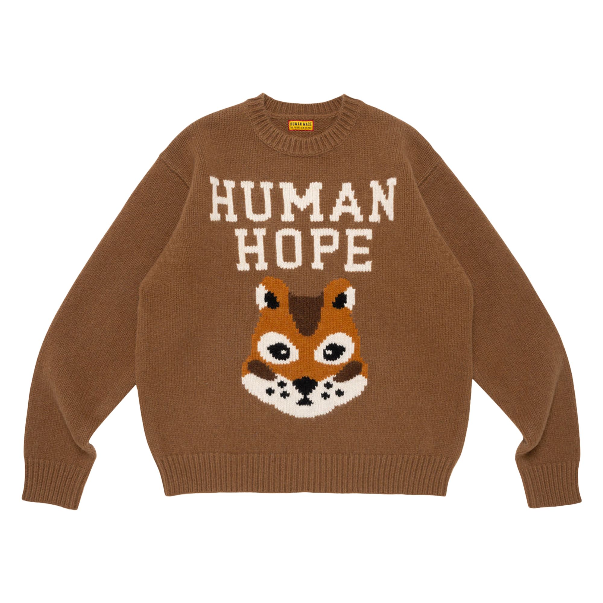 Pre-owned Human Made X J-hope Human Hope Low Gauge Knit 'brown' | Men's Size M