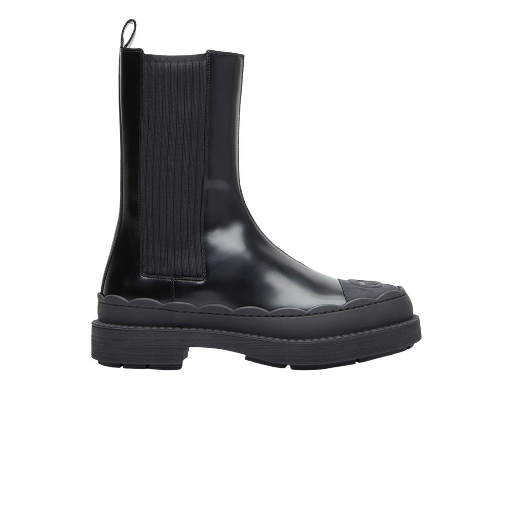 Gucci Wmns Interlocking G Boot 'Black' | Women's Size 4.5 - 758047-AACMT-1000