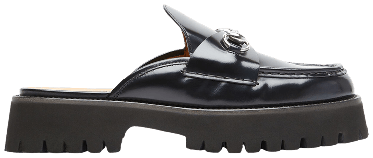 Gucci Wmns Horsebit Mule Black