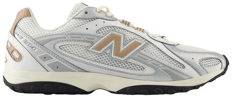 New Balance 204L Silver Metallic Flat Taupe