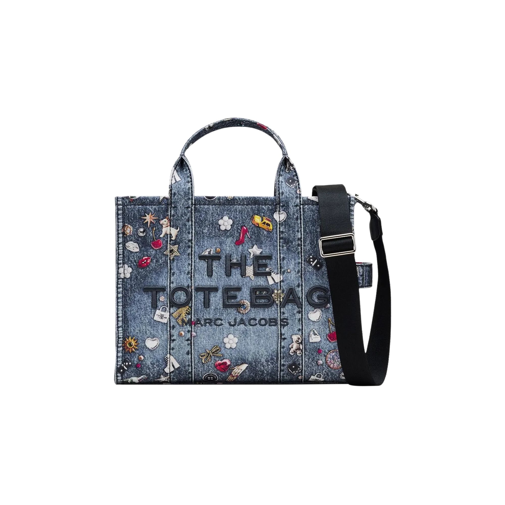 Pre-owned Marc Jacobs The Medium Tote Bag 'medium Wash' | Blue | Women's Size Onesize