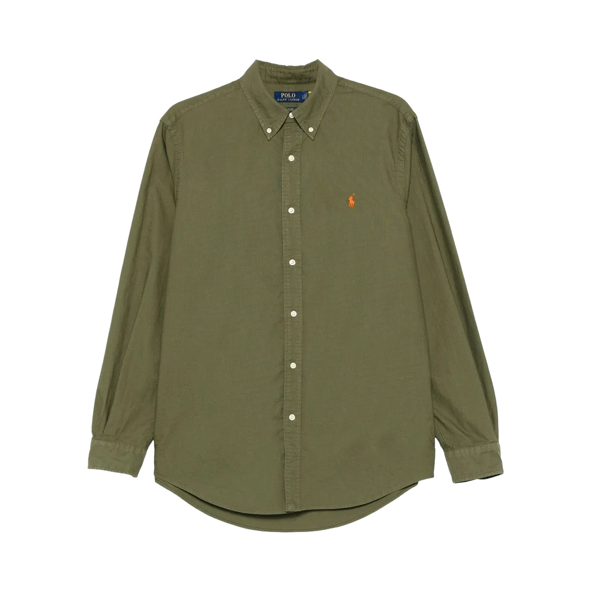 Click to view more detailed imagery on our partner's website Pre-owned Polo Ralph Lauren Long-sleeve Shirt 'olive' | Green | Men's Size M