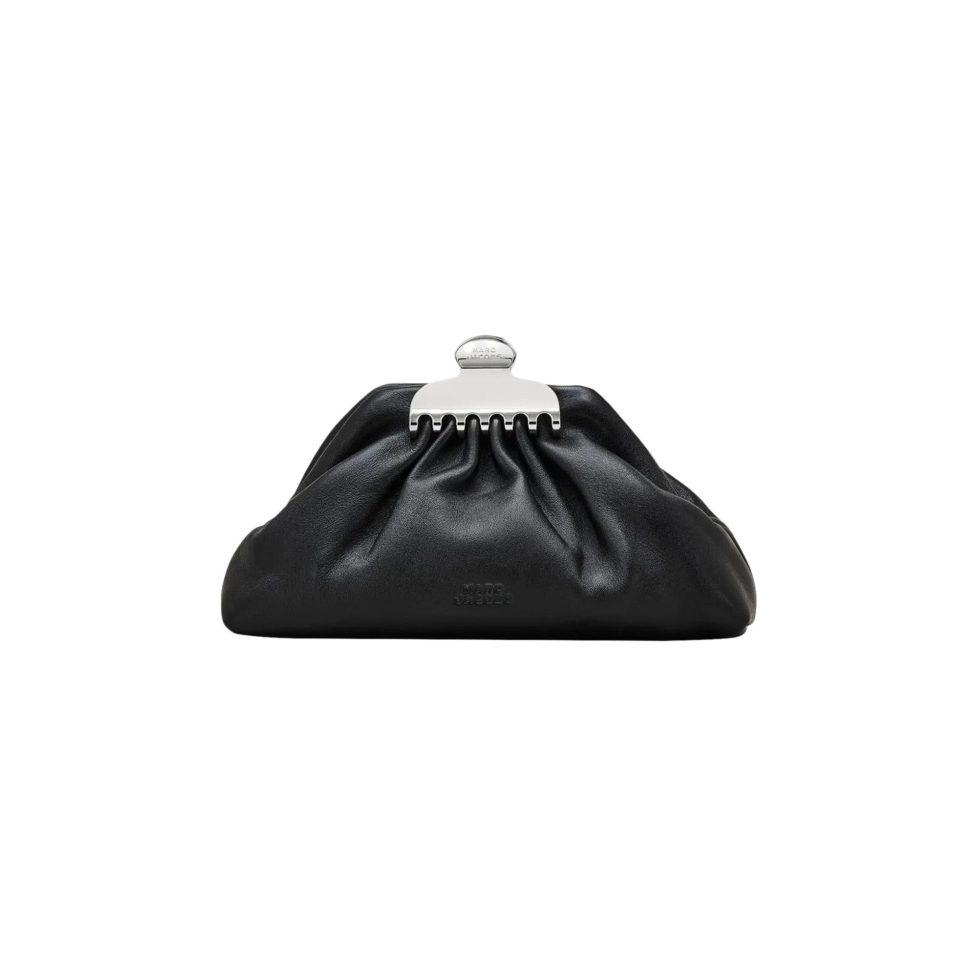 Pre-owned Marc Jacobs The Small Claw Clip Clutch Bag 'black' | Women's Size Onesize