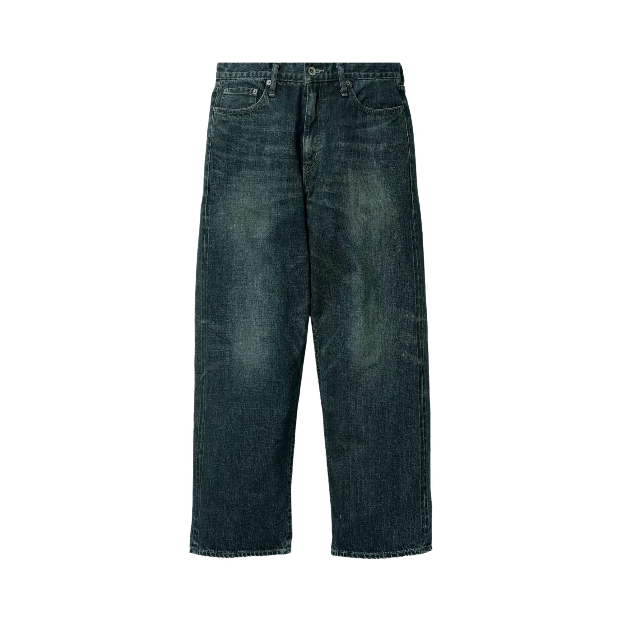 Click to view more detailed imagery on our partner's website Pre-owned Neighborhood Washed Denim Wide Pants 'indigo' | Blue | Men's Size L