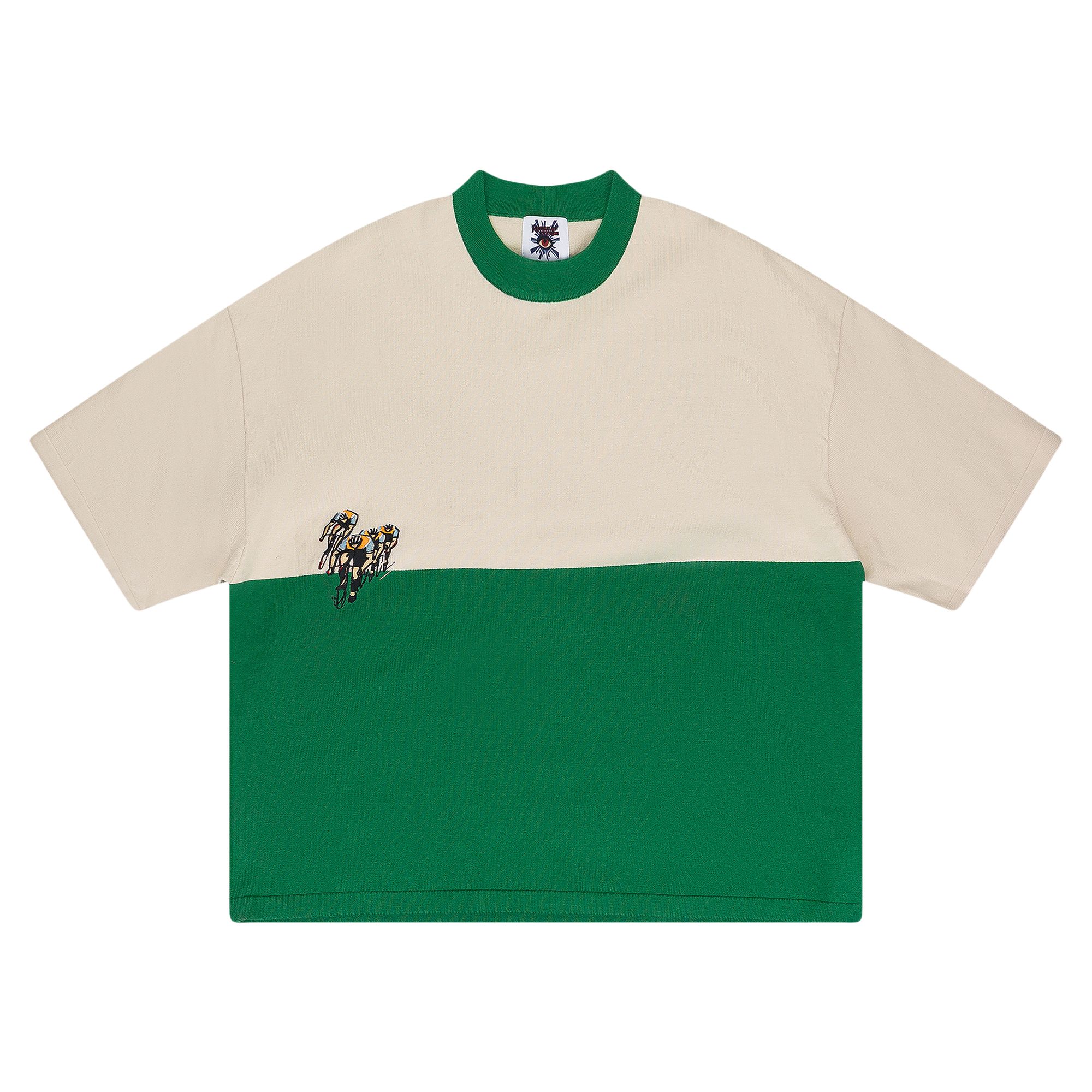 Pre-owned House Of Errors Knitted Cycling T-shirt 'multicolor' | Multi-color | Men's Size M