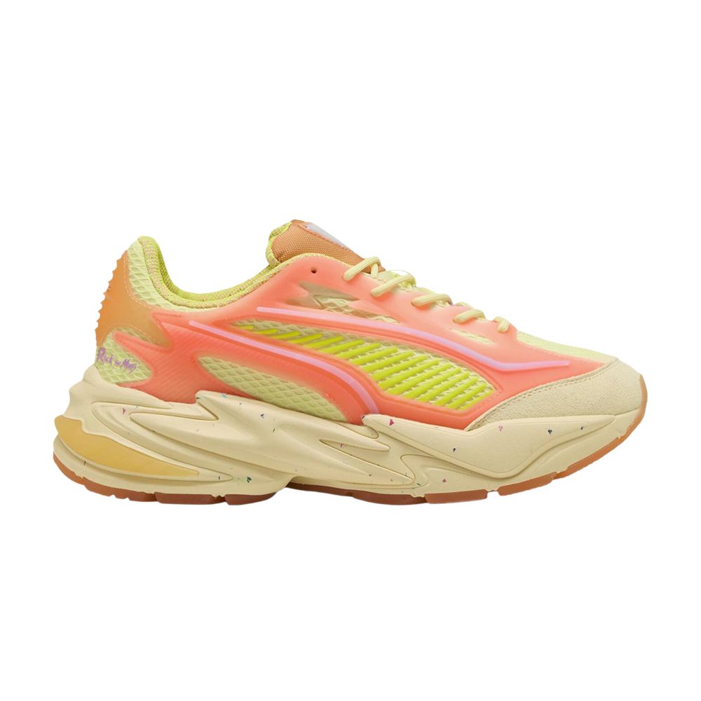 Rick and Morty x Puma RS Surge 'Gold Moon Fizzy Sun' | Pink | Men's Size 10 - 403654-01