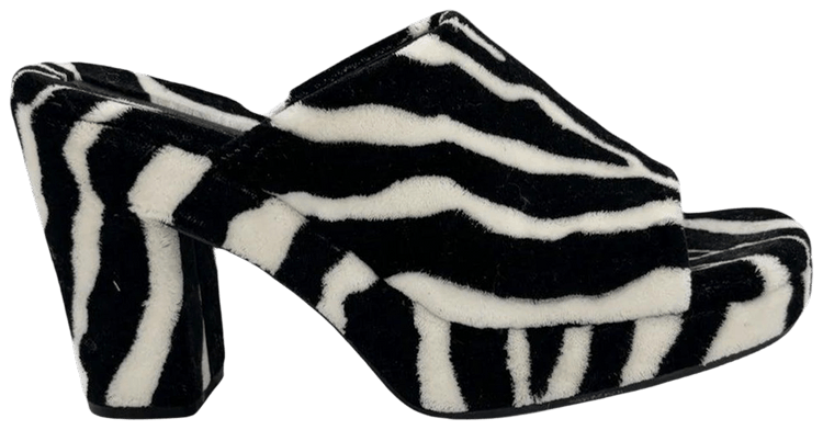 Bottega Veneta Wmns Gleam Sandal Zebra