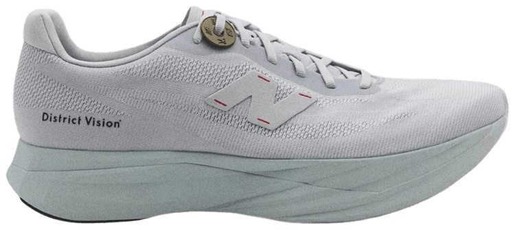 District Vision x New Balance FuelCell SuperComp Elite v5 Pearl Grey