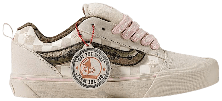 Space Molly x Vans Knu Skool Oatmeal Beige