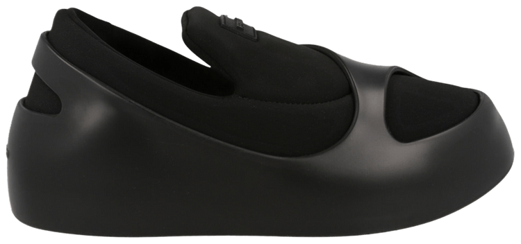 Ferragamo Wmns Lunar Paneled Slip On Sneaker Black