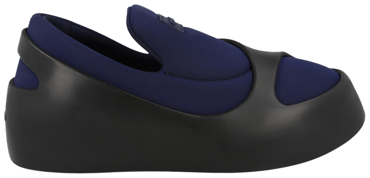 Ferragamo Wmns Lunar Paneled Slip On Sneaker Blue