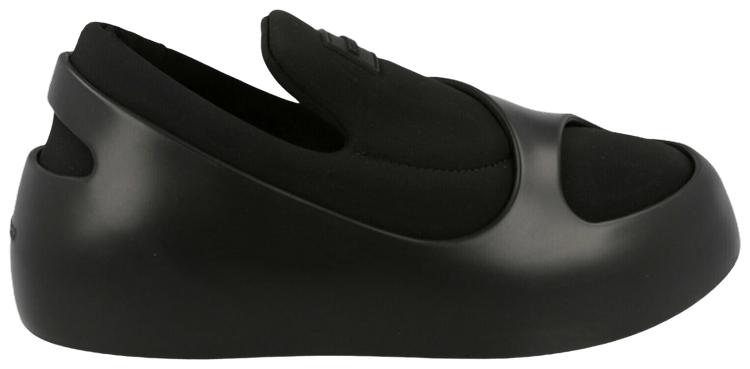 Ferragamo Lunar Paneled Slip On Sneaker Black