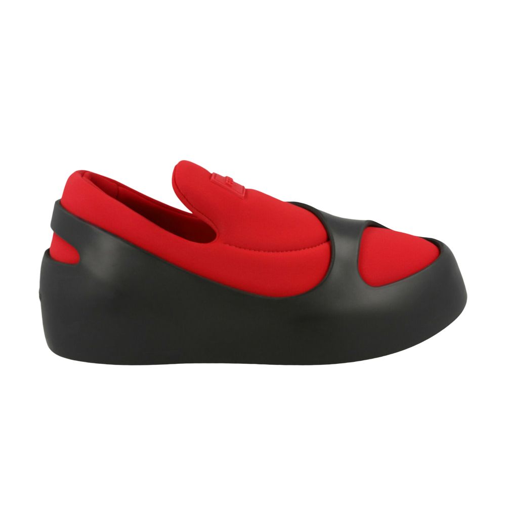 Click to view more detailed imagery on our partner's website Pre-owned Ferragamo Lunar Paneled Slip-on Sneaker 'red' | Men's Size 8