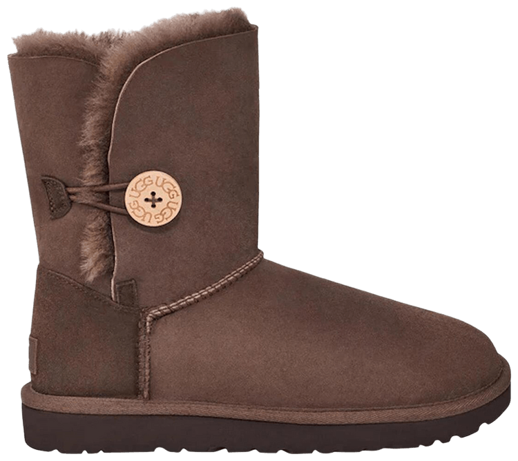 UGG Wmns Bailey Button II Boot Burnt Cedar