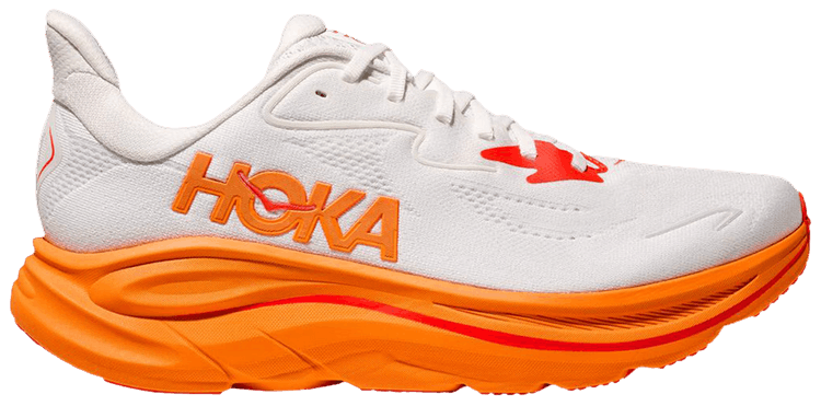 HOKA Clifton 10 Frost Orange Zest