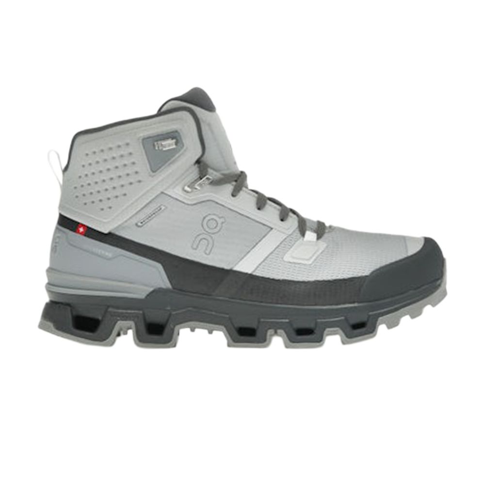 Pre-owned On Wmns Cloudrock 2 Waterproof 'glacier Eclipse' | Grey | Women's Size 8 In Gray