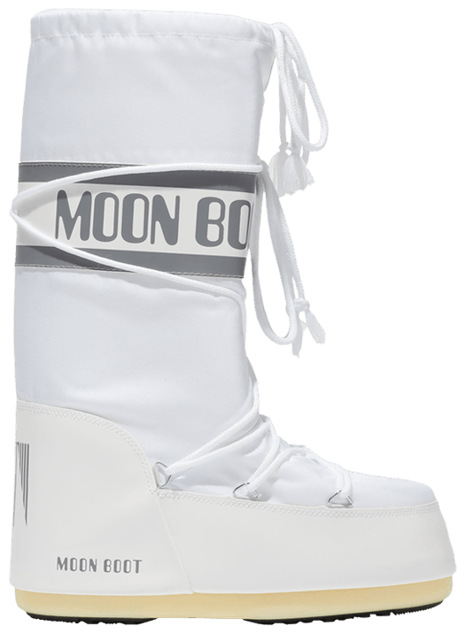 Moon Boot Icon Nylon Boot White
