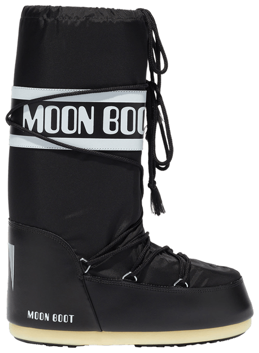Moon Boot Icon Nylon Boot Black