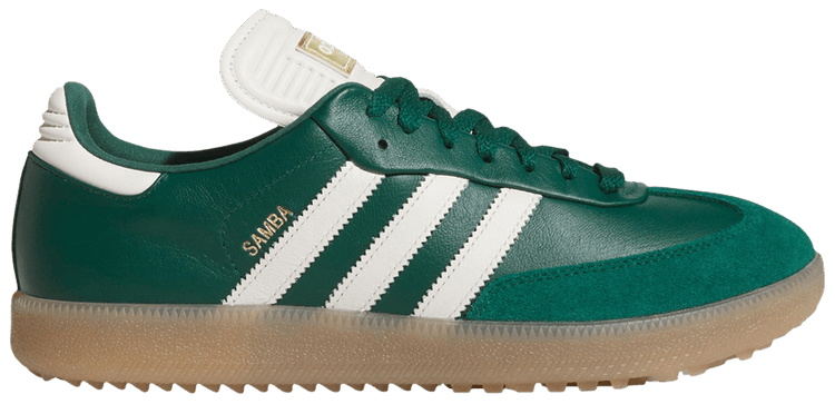 adidas Samba Spikeless Golf Collegiate Green Gum
