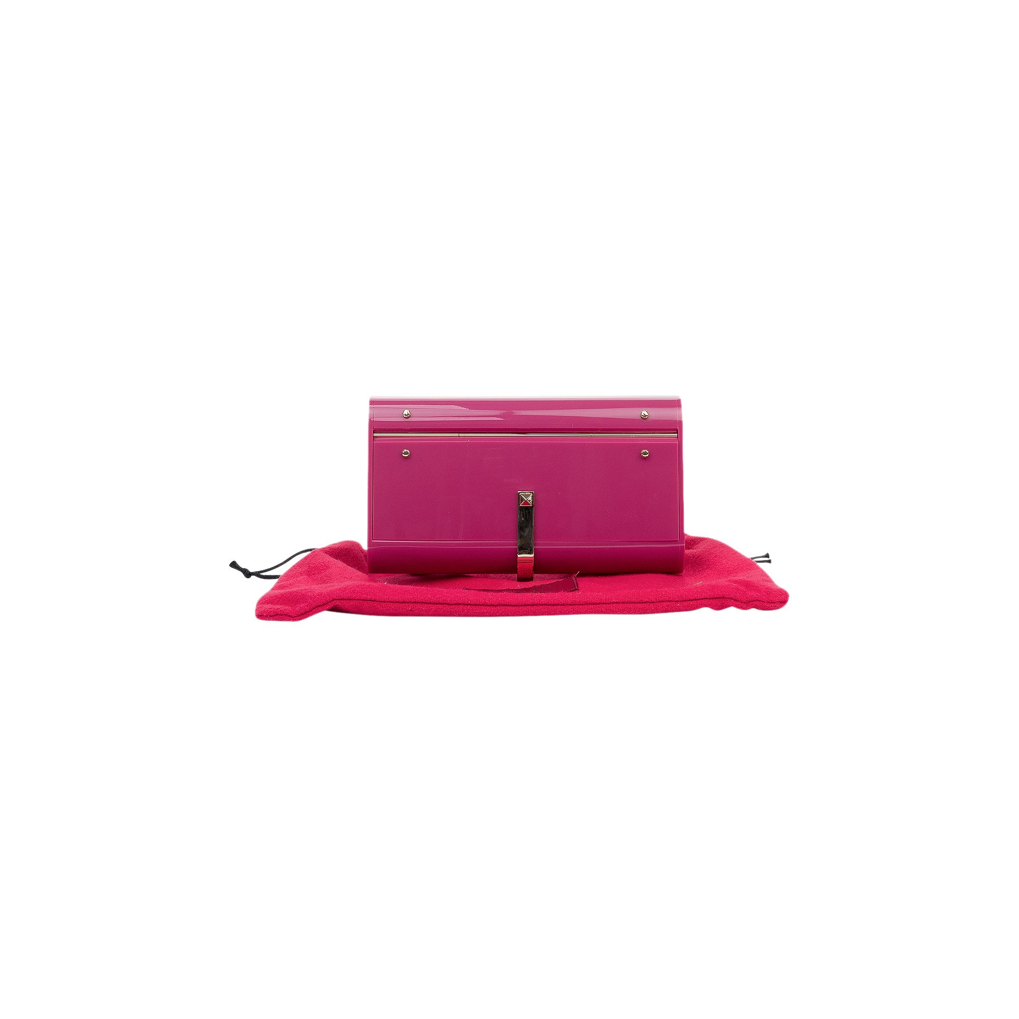 Click to view more detailed imagery on our partner's website Pre-owned Valentino Garavani Valentino Clutch 'fuchsia' | Pink | Women's Size Onesize
