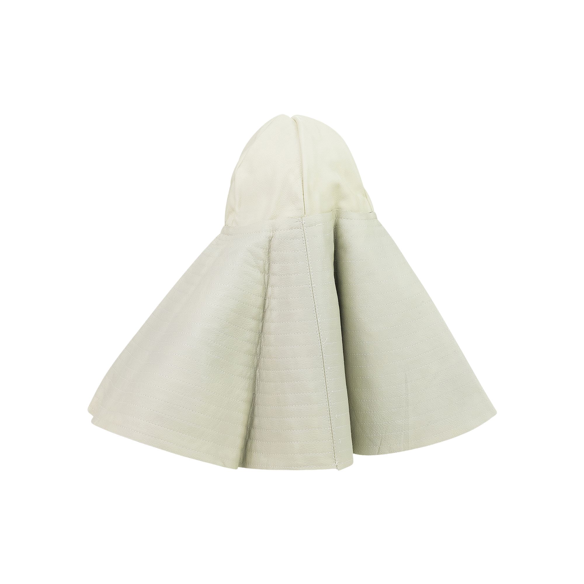 Pre-owned Who Decides War Leather Sunhat Baseball Cap 'white' | Men's Size Onesize