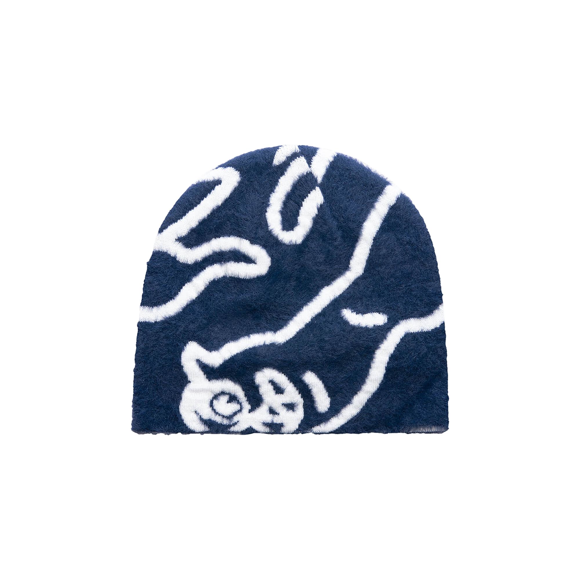 Pre-owned Icecream Henderson Knit Cap 'black Iris' | Men's Size Onesize