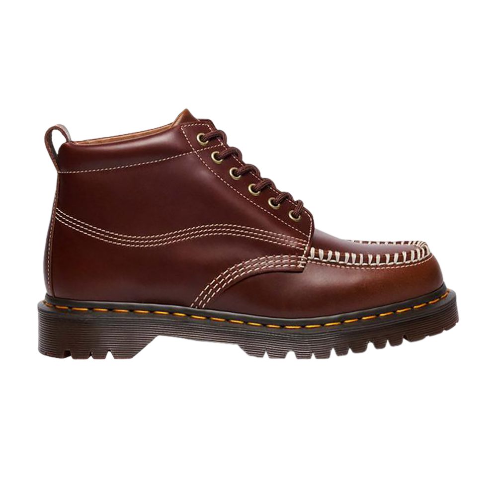 Dr. Martens Lowell Chukka Moc Toe Ankle Boot 'Brown Orleans' | Men's Size 11 - 42706200
