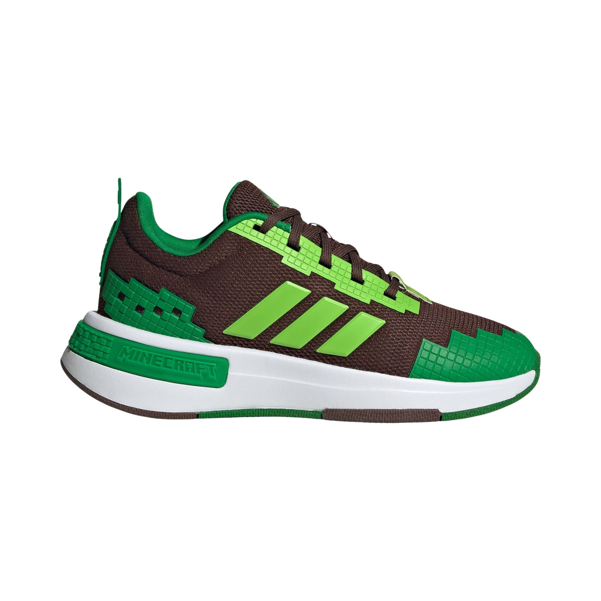 Minecraft x adidas Pro Junior  'Auburn/Semi Solar Green/Cloud White' | Brown | Kid's Size 5.5 - JR1965