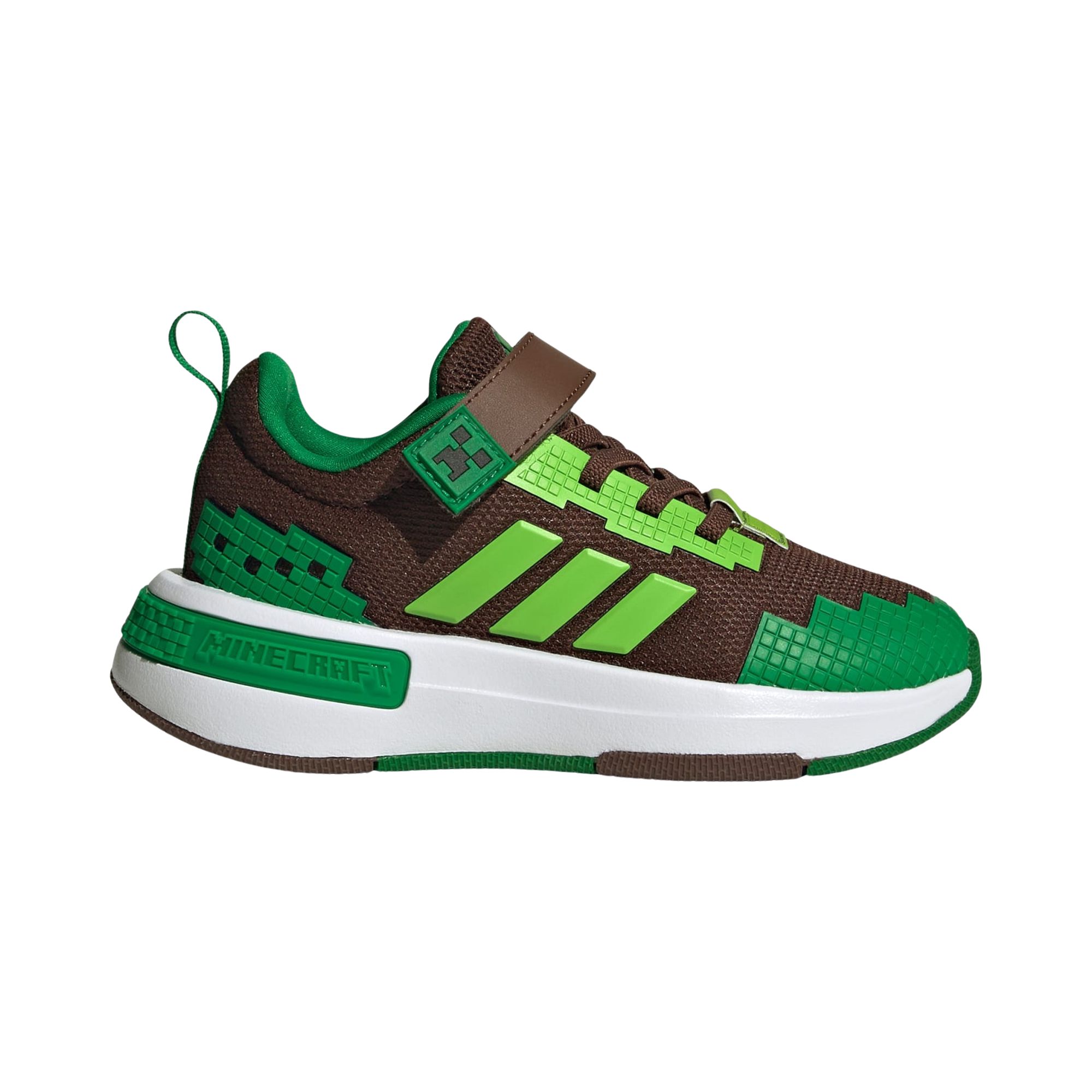 Minecraft x adidas Pro 'Auburn/Semi Solar Green/Cloud White' | Brown | Kid's Size 12 - JR1969