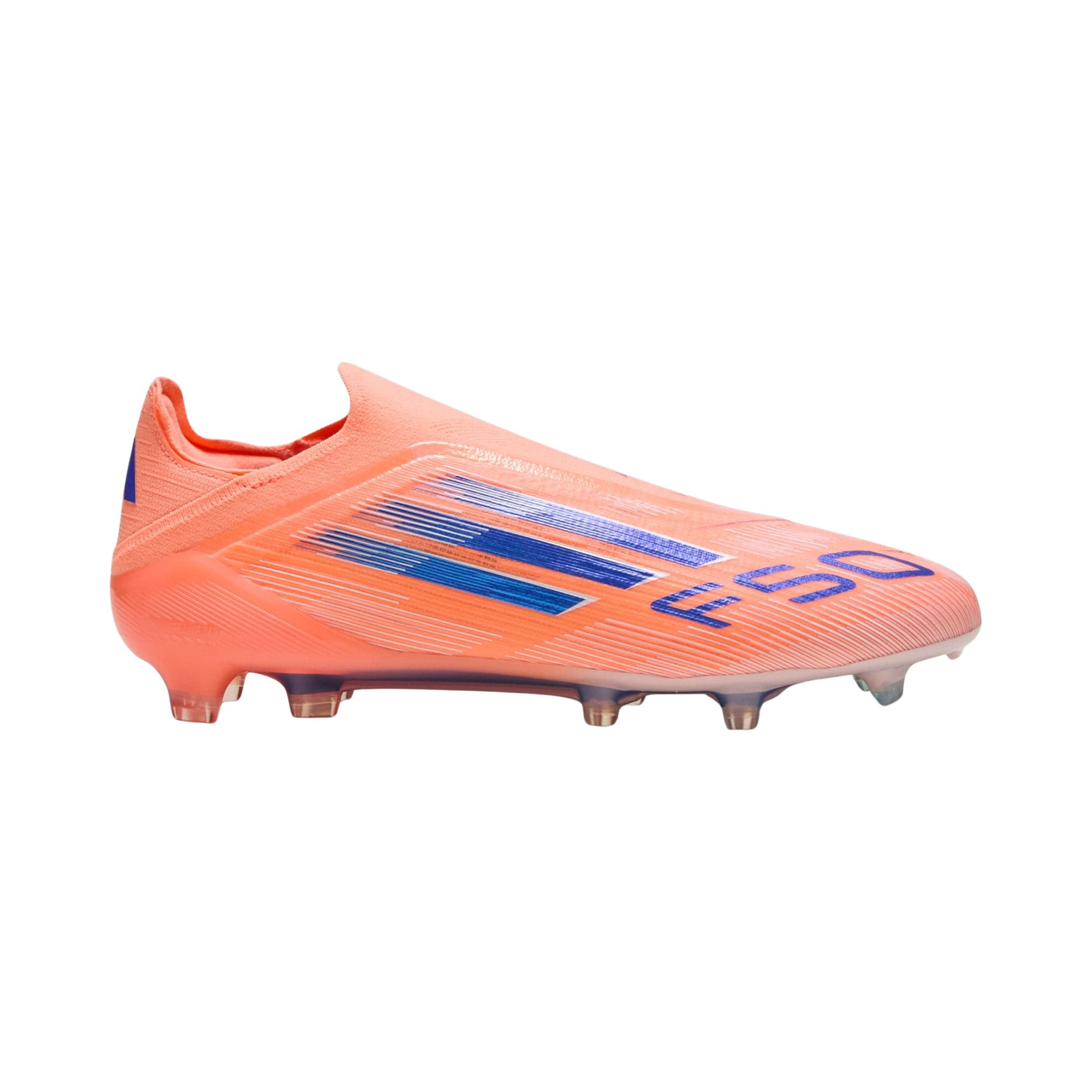 adidas F50 Elite Laceless  'Beam Orange/Lucid Blue/Cloud White' | Men's Size 9.5 - JH7626