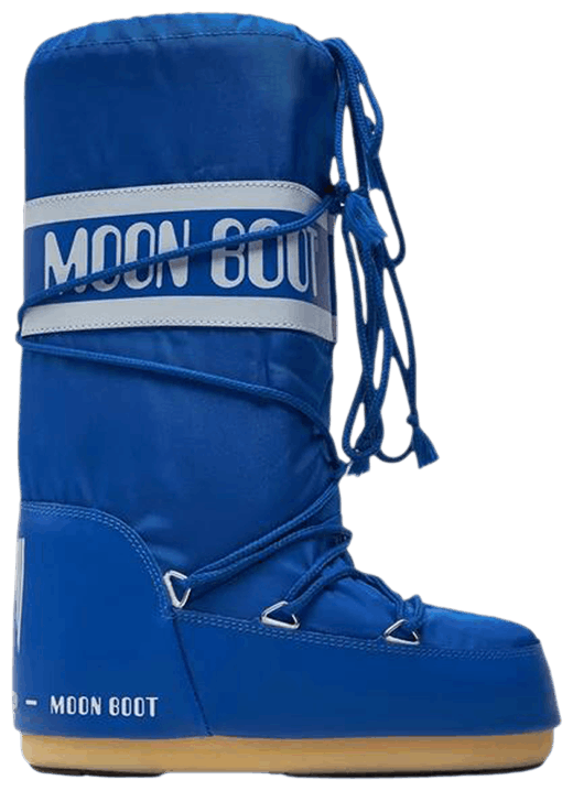 Moon Boot Icon Nylon Boot Electric Blue