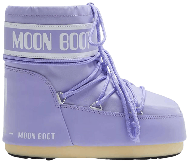 Moon Boot Icon Nylon Low Boot Lilac