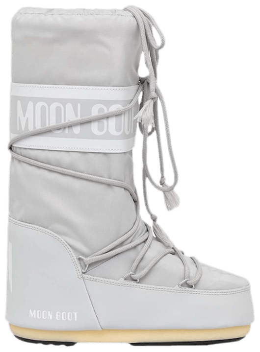 Moon Boot Icon Nylon Boot Glacier Grey