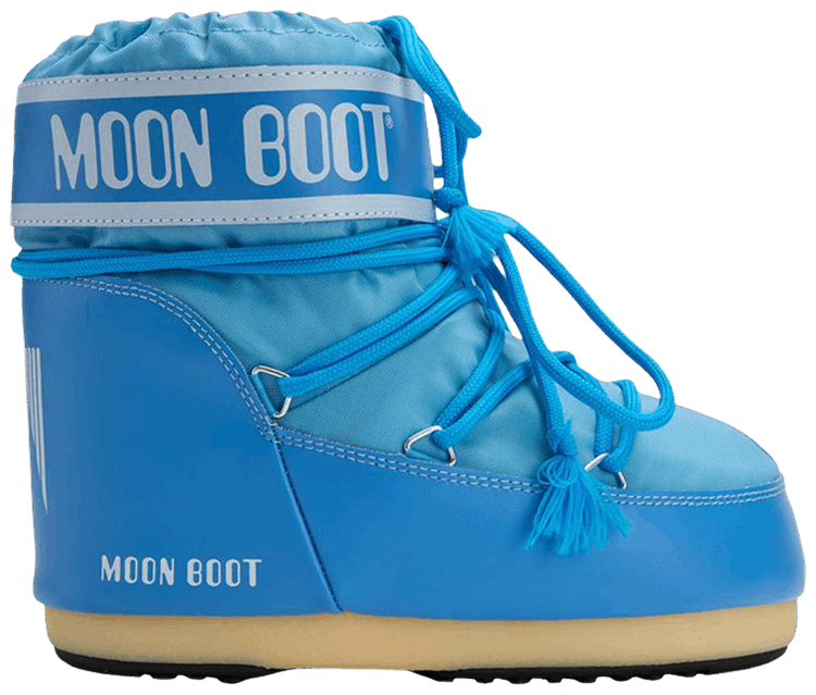 Moon Boot Icon Low Nylon Boot Alaskan Blue
