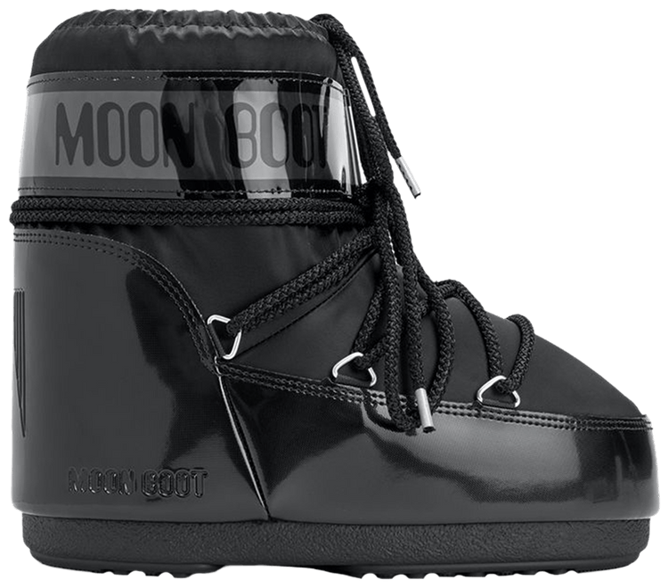 Moon Boot Icon Low Boot Glance Black