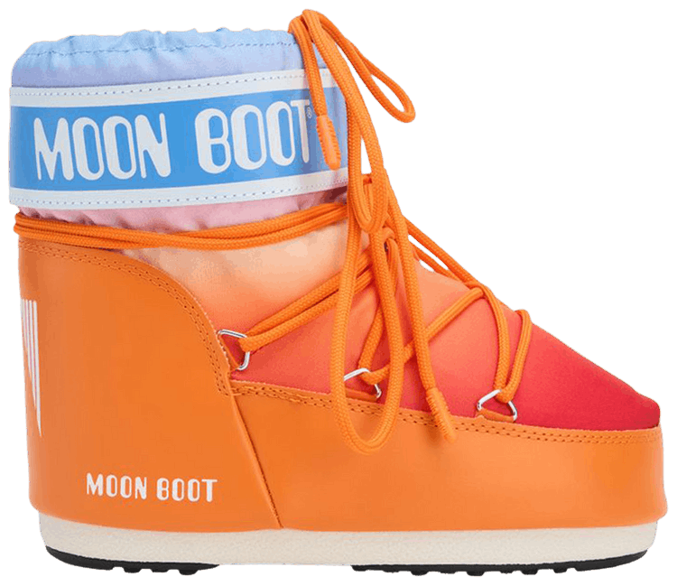 Moon Boot Icon Low Boot Sunrise Orange