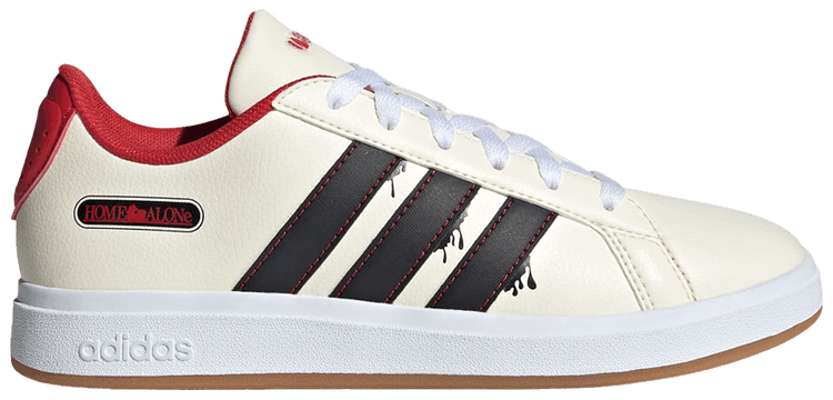 20th Century Fox Home Alone x adidas Grand Court Cream WhiteCore BlackCollegiate Red