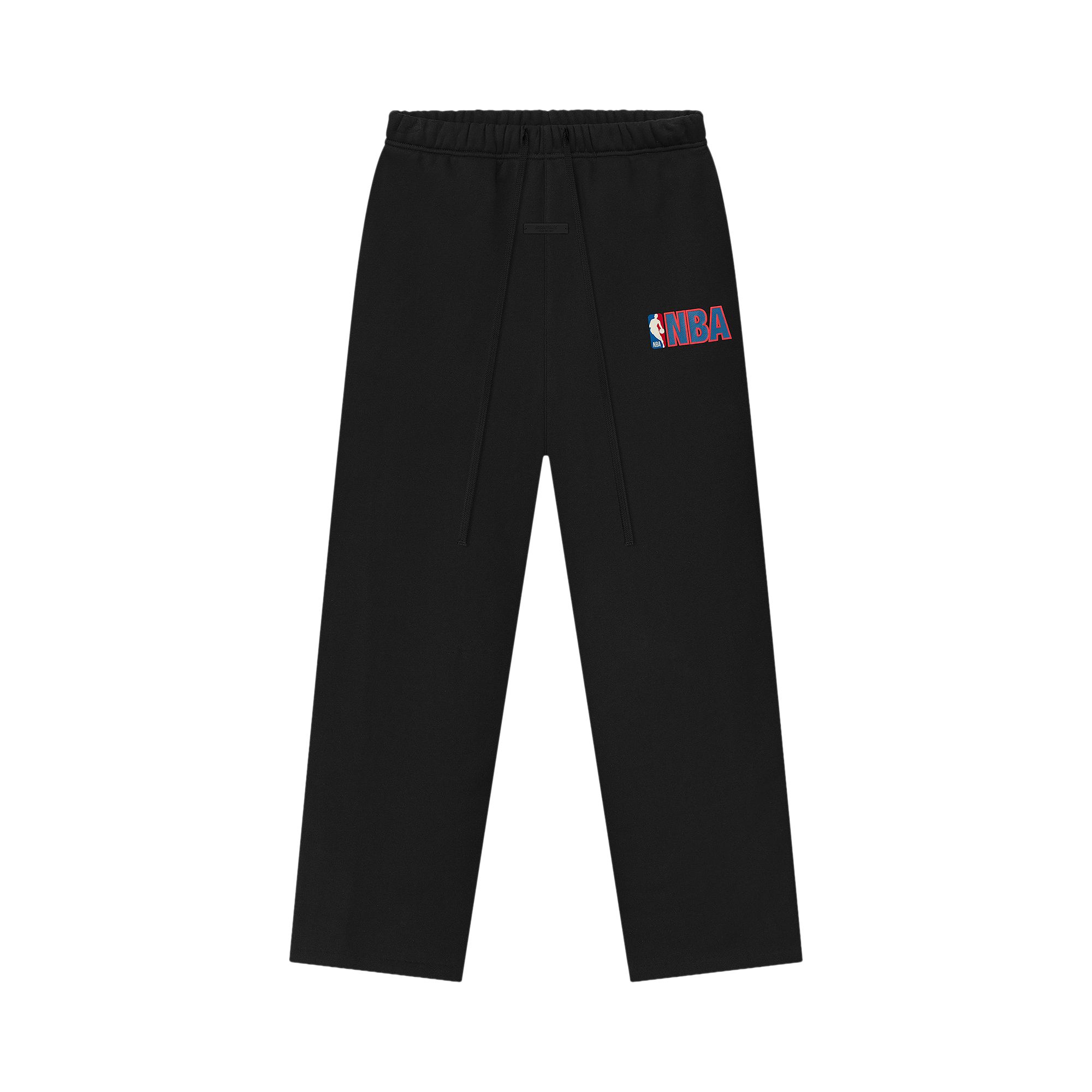 Pre-owned Essentials Fear Of God  Nba Sports Tearaway Sweatpant 'black' | Men's Size Xxl