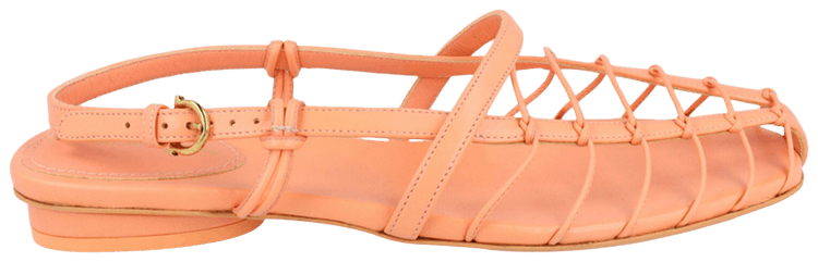 Wmns Ferragamo Shay 10 Caged Slingback Sandal Light Pink