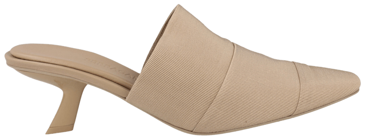 Wmns Ferragamo Algedi 55 Leather Mule Bone