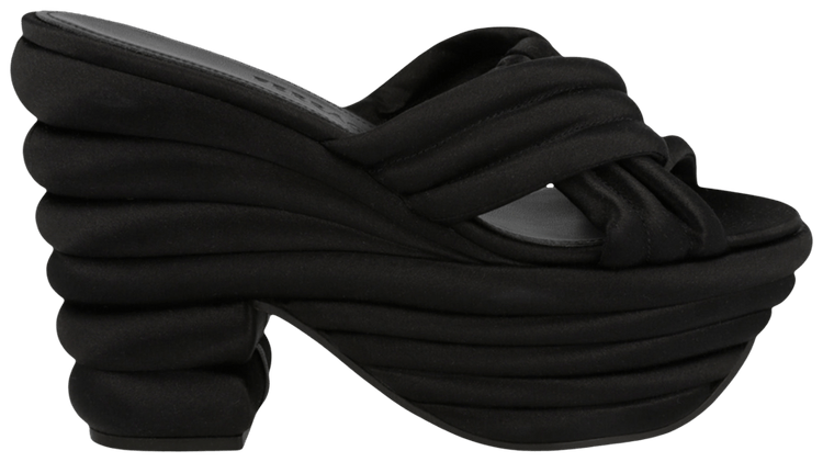 Wmns Ferragamo Rey Platform Sandal Black