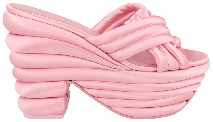 Wmns Ferragamo Rey Platform Sandal Bone