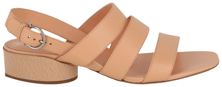 Wmns Ferragamo Trezze Heel Sandal Peach