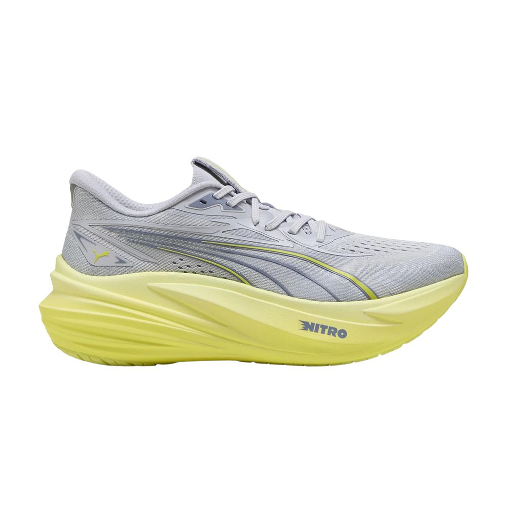 Puma MagMax Nitro 2 'Vibrant Silver Lux Lime' | Men's Size 7 - 312125-04